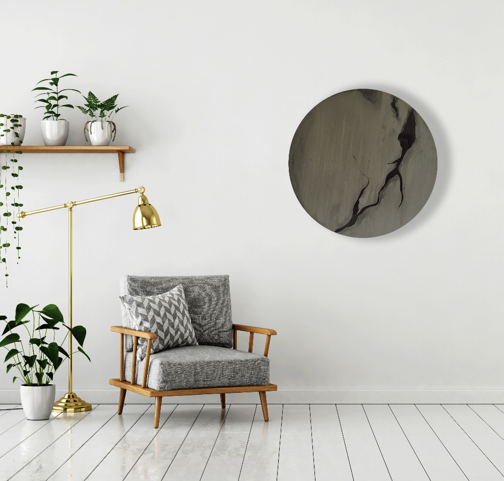 Painted Wood, Led Light