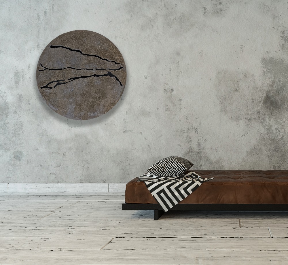 Painted Wood, Led Light