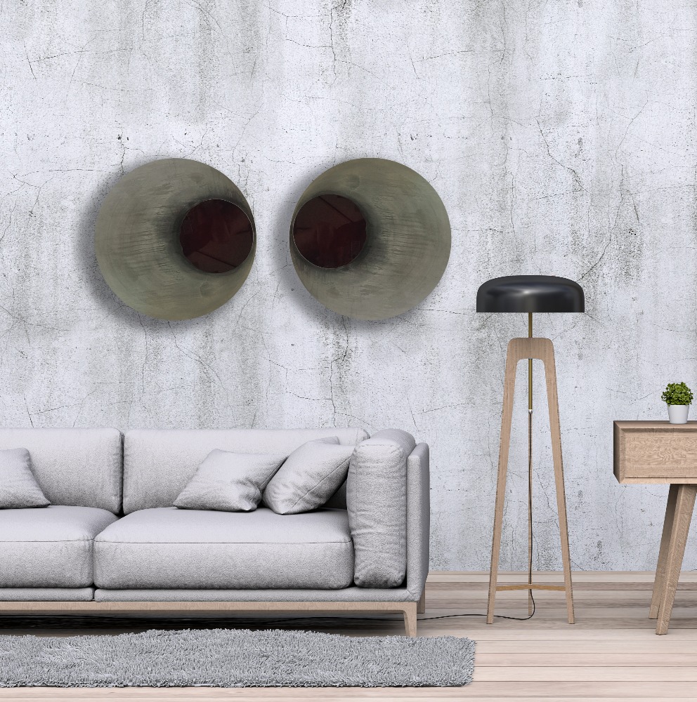 Painted Wood, Led Light