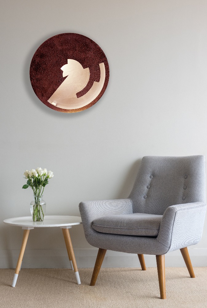 Painted Wood, Led Light